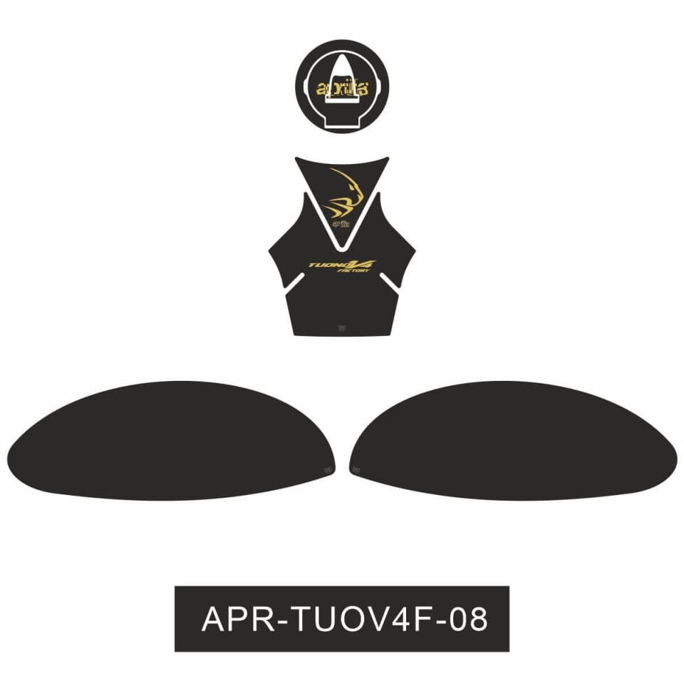 Aprilia Tuono V4 Factory Tankpad Set 2
