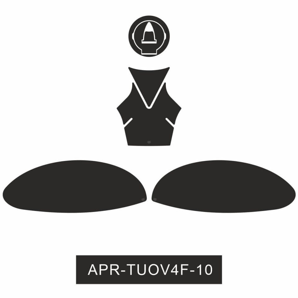 Aprilia Tuono V4 Factory Tankpad Set 3