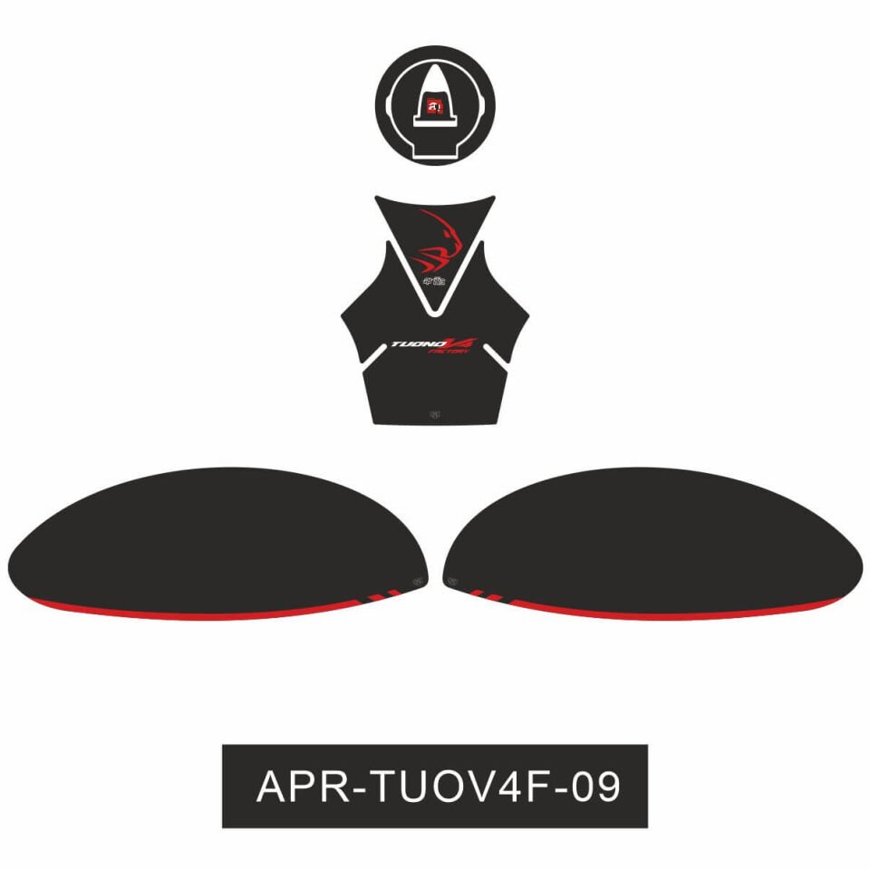 Aprilia Tuono V4 Factory Tankpad Set