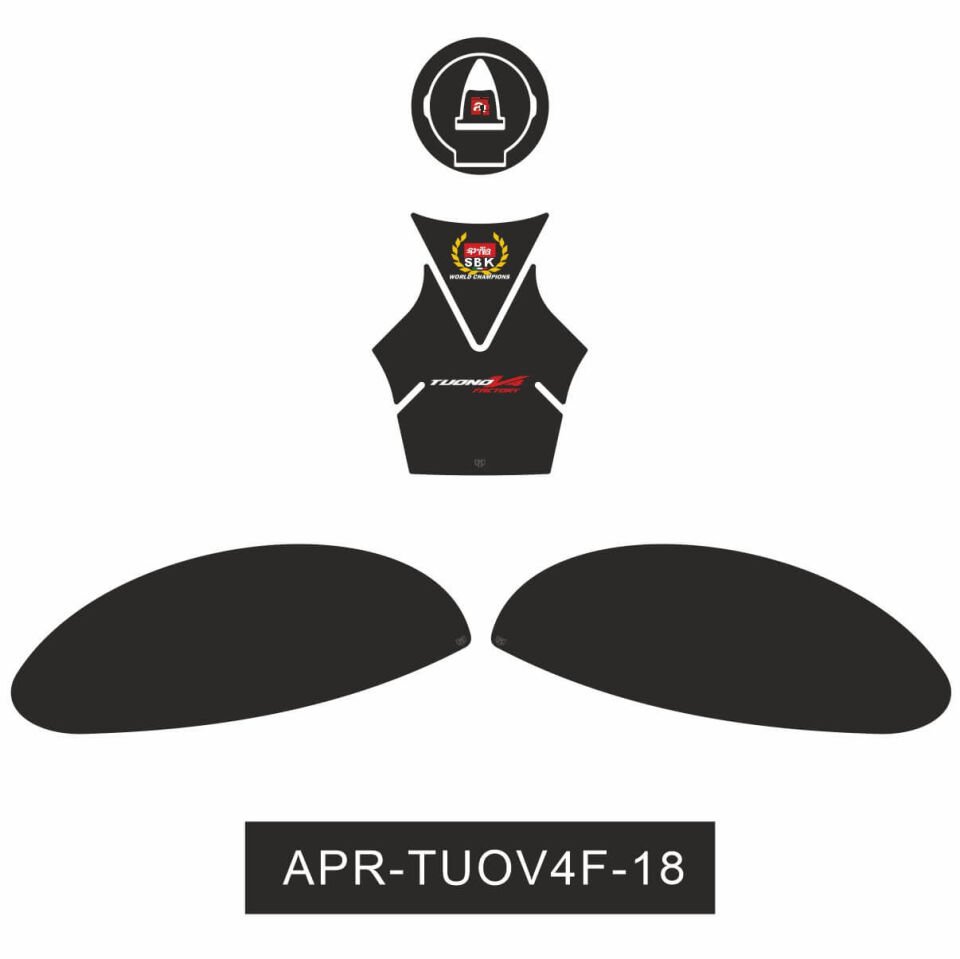 Aprilia Tuono V4 Factory Tankpad Set