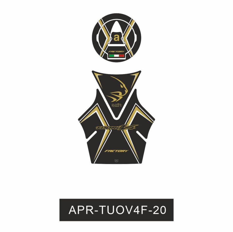 Aprilia Tuono V4 Factory Tankpad + Depopad