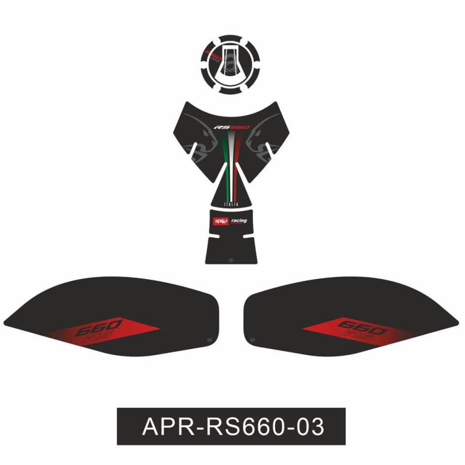 Aprilia RS660 Tankpad Set 3