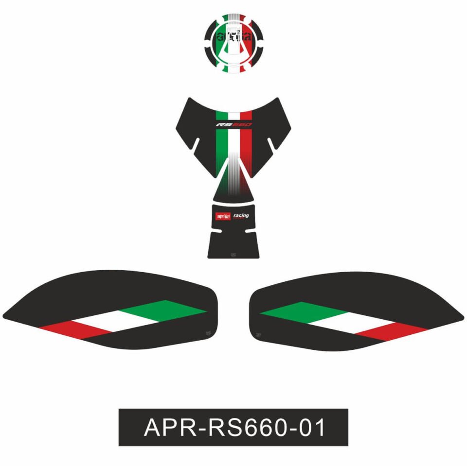 Aprilia RS660 Tankpad Set 1