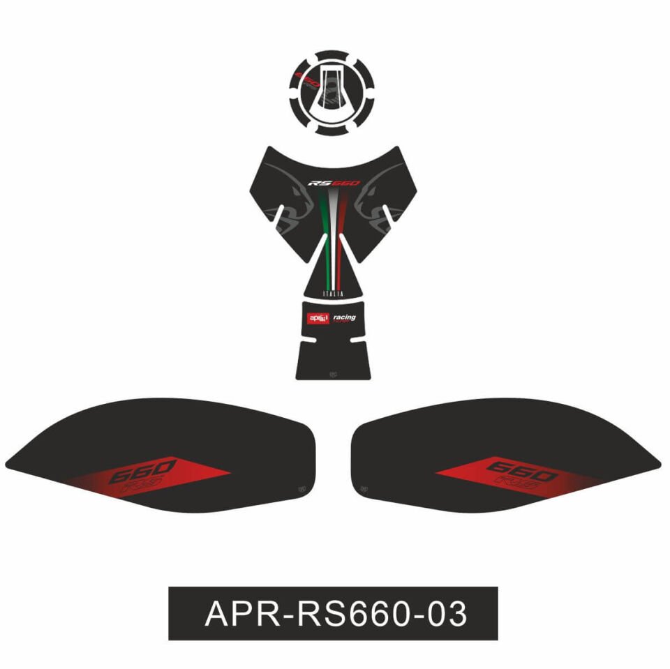 Aprilia RS660 Tankpad Set 3