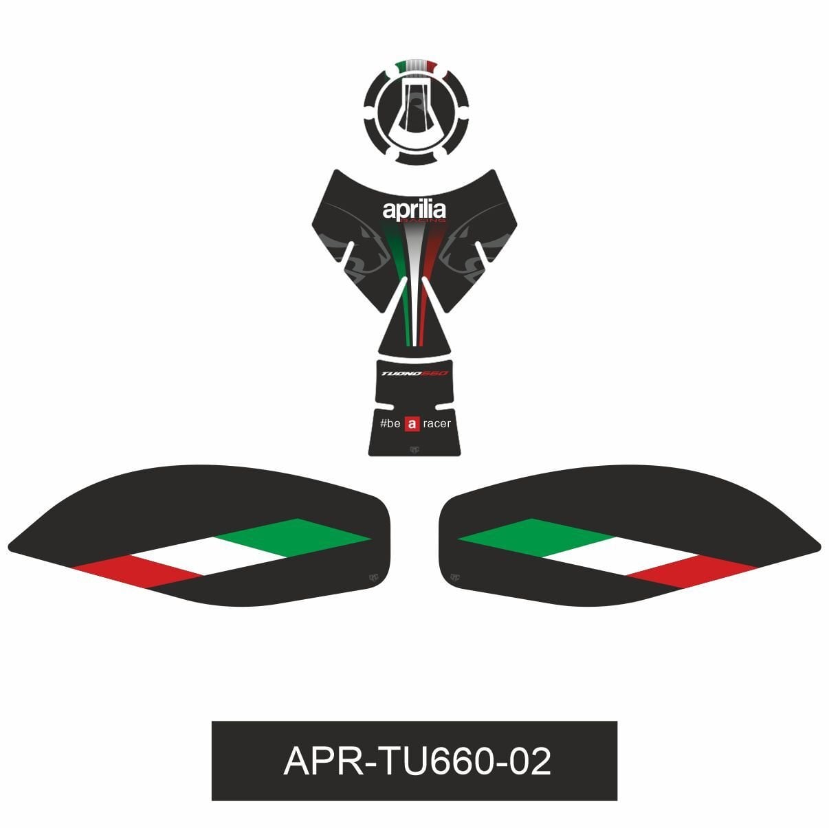 Aprilia Tuono 660 Tankpad Set 2