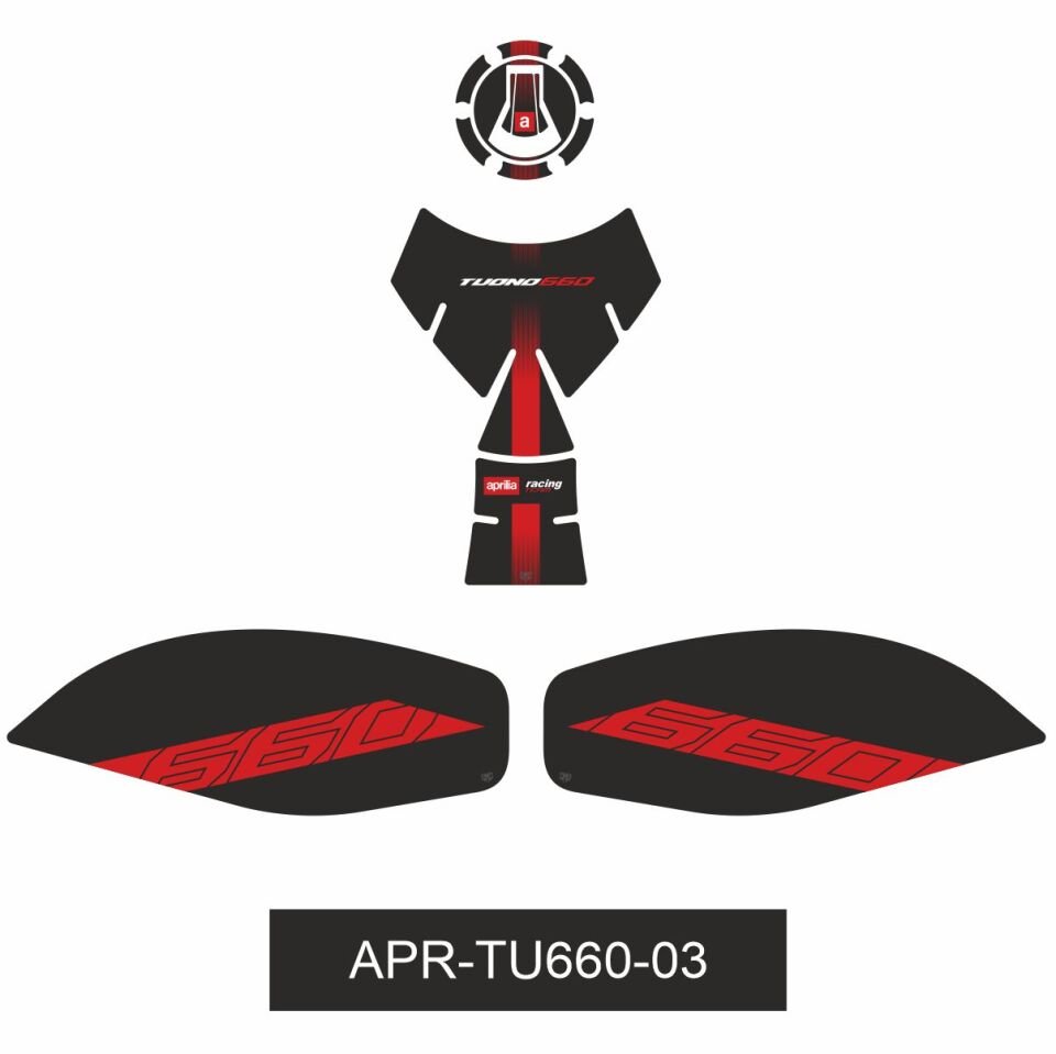 Aprilia Tuono 660 Tankpad Set 3