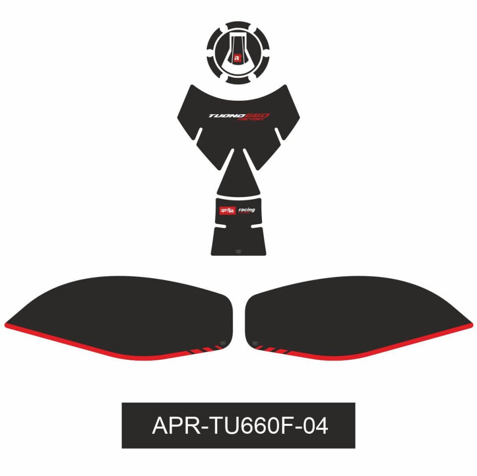 Aprilia Tuono 660 Factory Tankpad Set 4