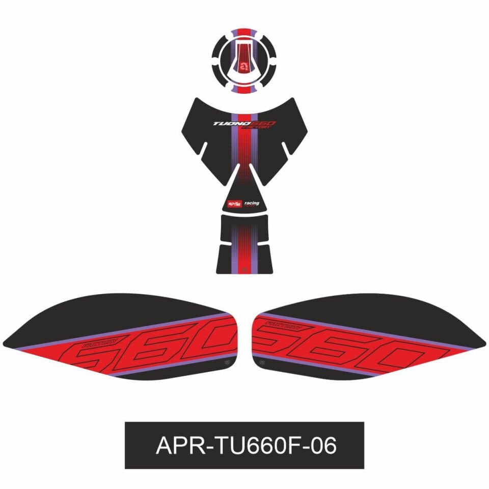 Aprilia Tuono 660 Factory Tankpad Set 2