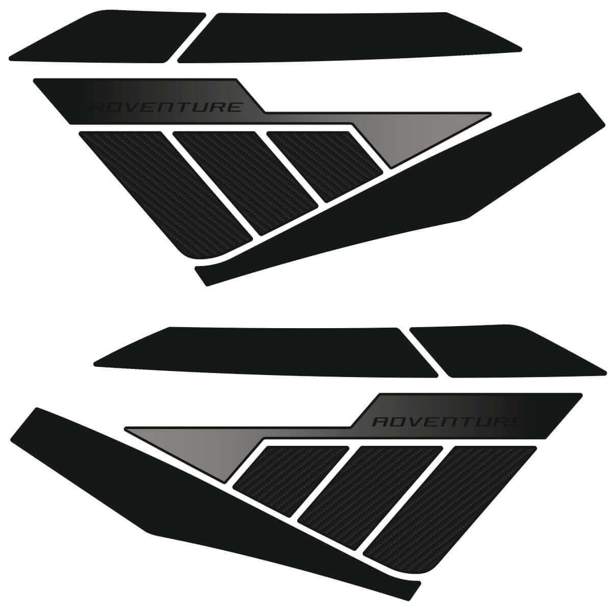 Honda ADV 350 Arka Granaj Pad (Siyah&Karbon Model)