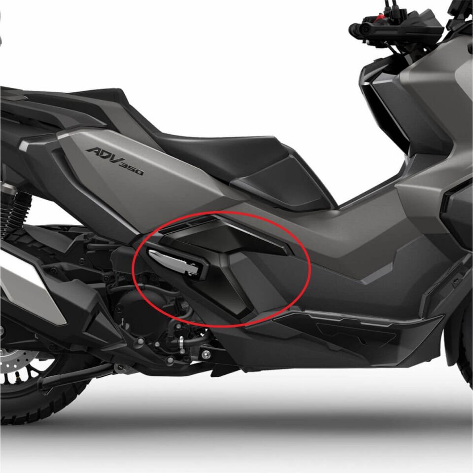 Honda ADV 350 Ayaklık Pad (Siyah&Karbon Model)