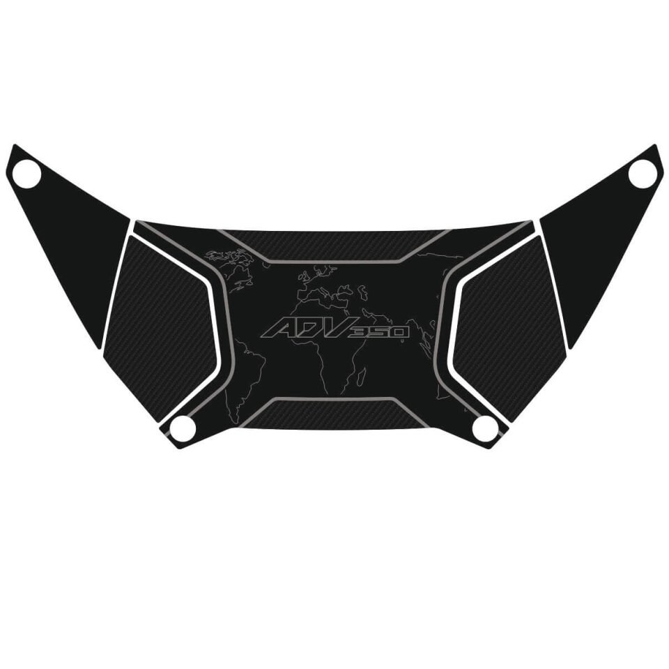 Honda ADV 350 Topcase Pad (Siyah&Karbon Model) 1