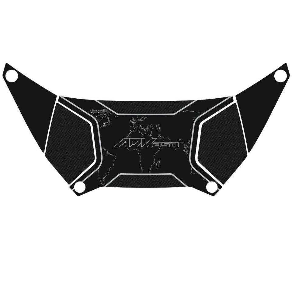 Honda ADV 350 Topcase Pad (Siyah&Karbon Model) 2