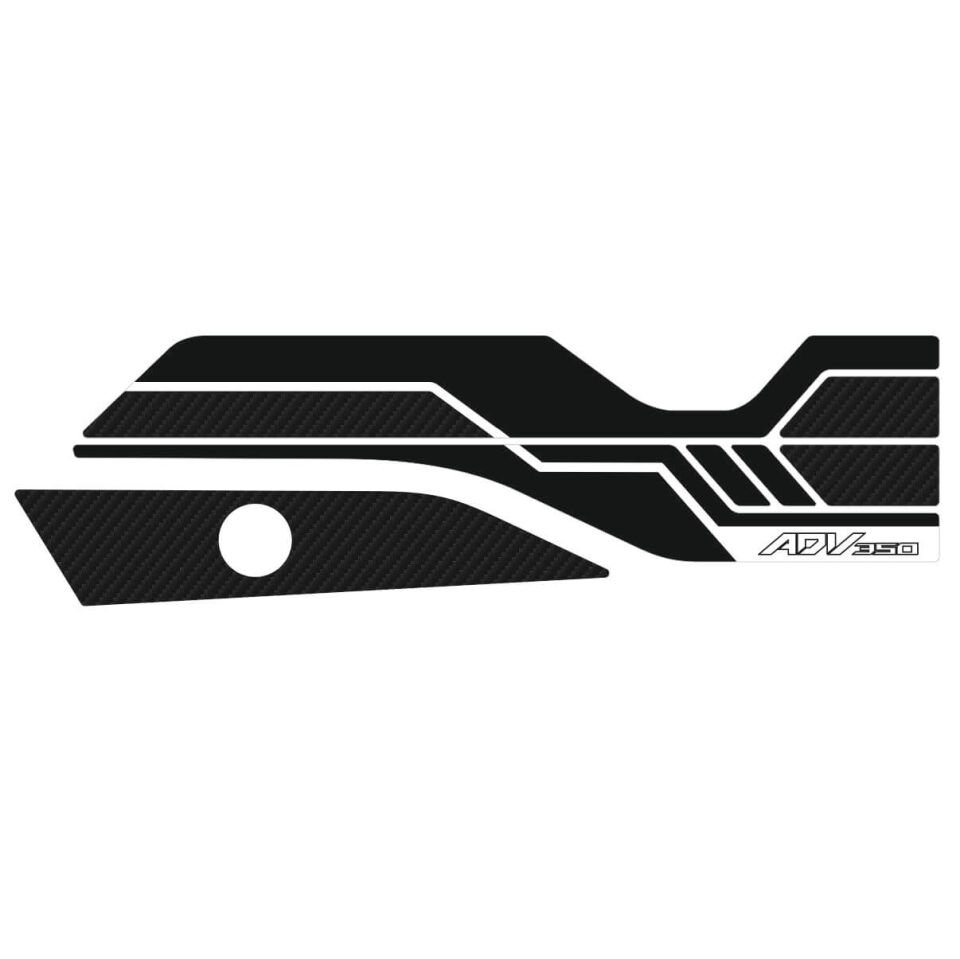 Honda ADV 350 Egzoz Pad (Siyah&Karbon Model)
