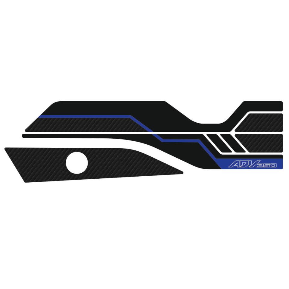 Honda ADV 350 Egzoz Pad (Siyah&Karbon Model)