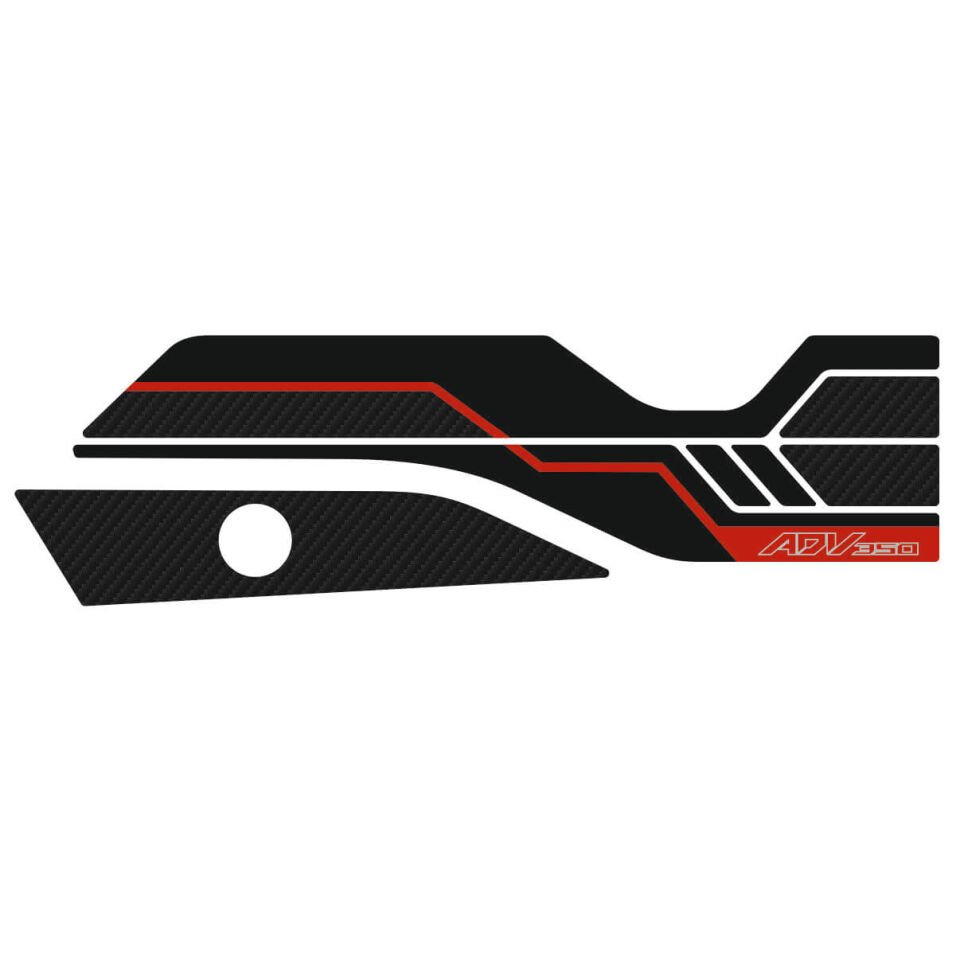 Honda ADV 350 Egzoz Pad (Siyah&Karbon Model)