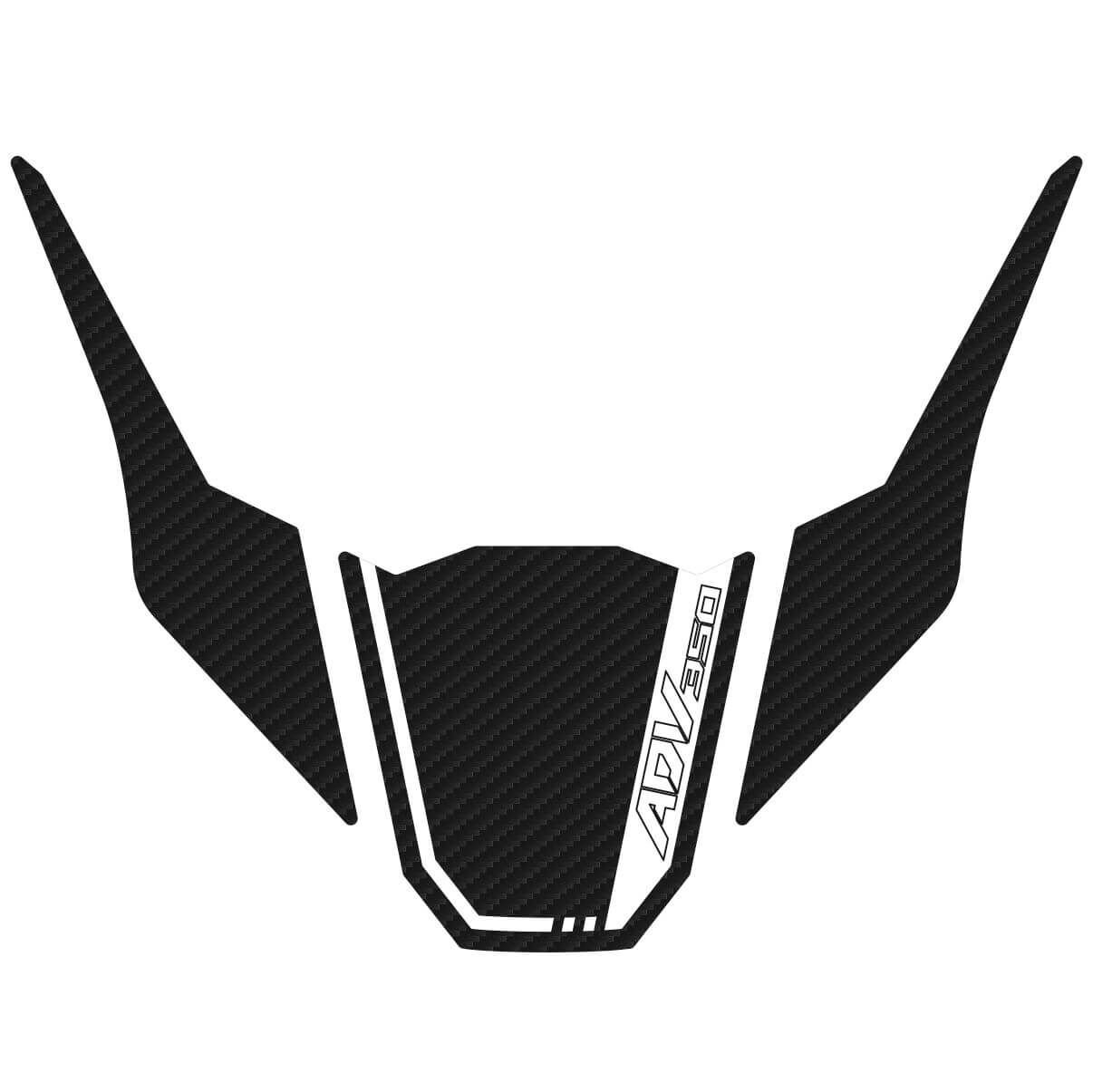 Honda ADV 350 Kafa Pad (Karbon Model) 5