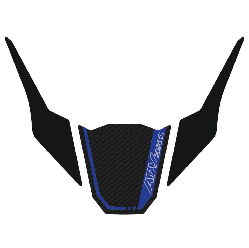 Honda ADV 350 Kafa Pad (Siyah&Karbon Model) 3