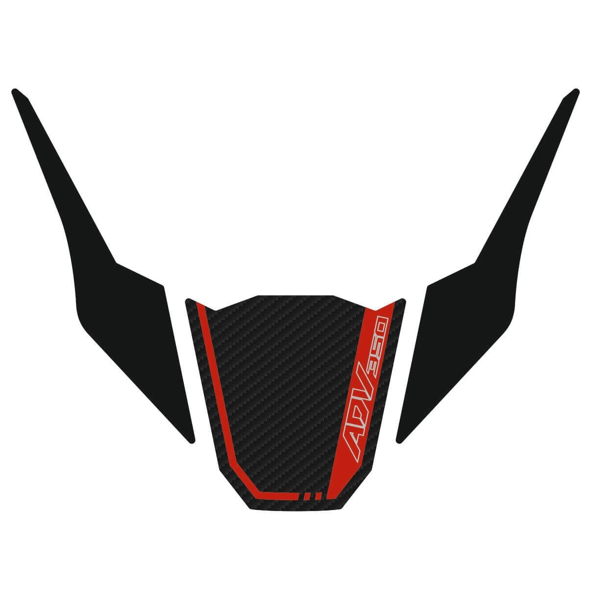 Honda ADV 350 Kafa Pad (Siyah&Karbon Model) 4