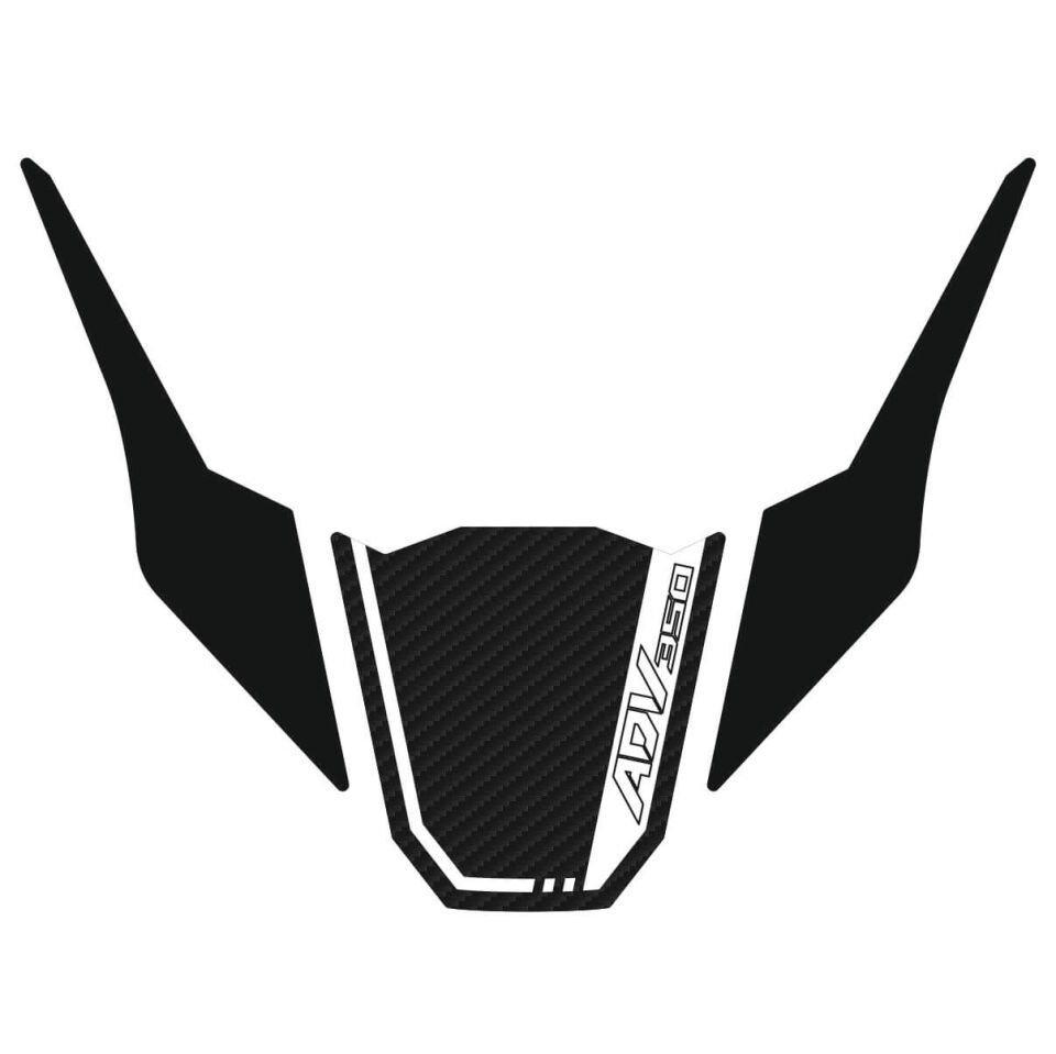 Honda ADV 350 Kafa Pad (Siyah&Karbon Model) 5