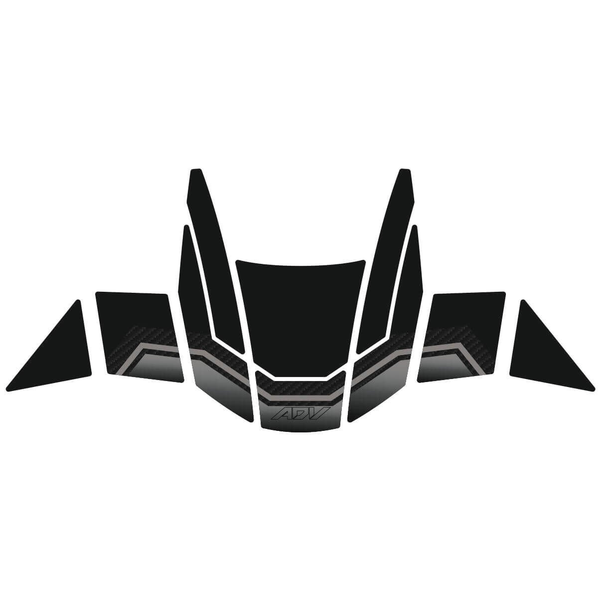 Honda ADV 350 Ön Çamurluk Pad (Siyah&Karbon Model)