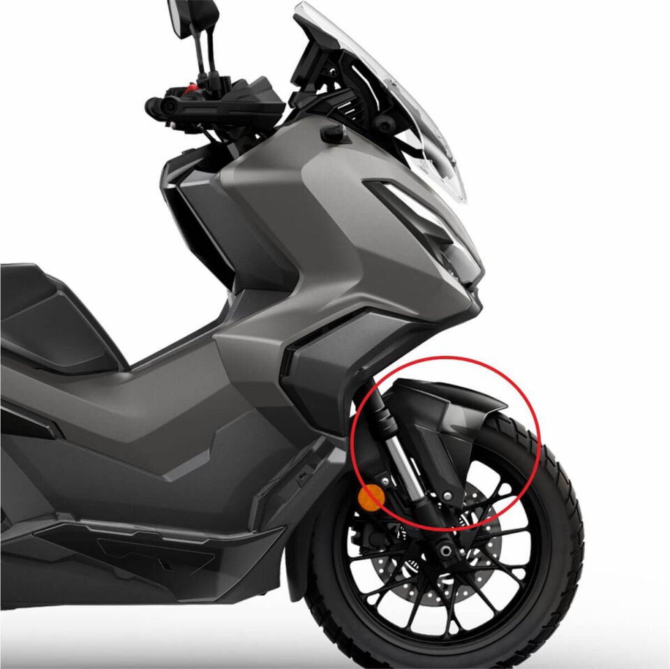 Honda ADV 350 Ön Çamurluk Pad (Siyah&Karbon Model)