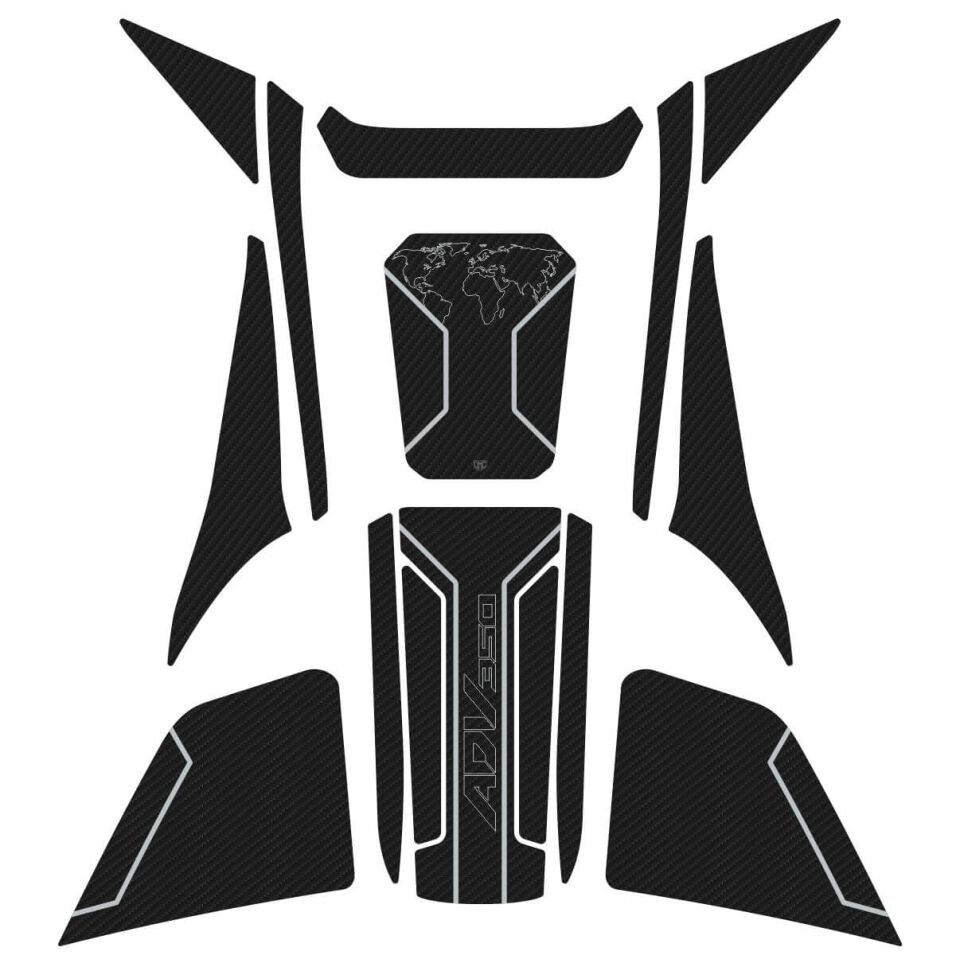 Honda ADV 350 Tankpad Set (Karbon Model)