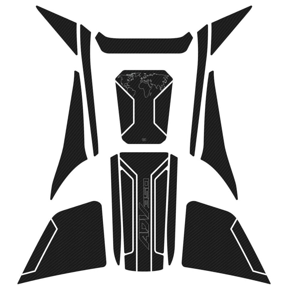 Honda ADV 350 Tankpad Set (Karbon Model)