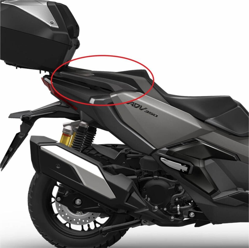 Honda ADV 350 Arka Tutamak Pad (Karbon Model)