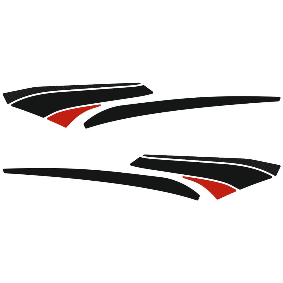 Honda ADV 350 Arka Tutamak Pad (Siyah&Karbon Model)