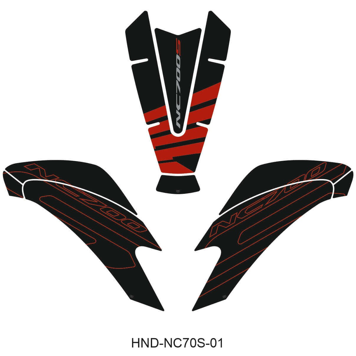 NC700S Tankpad Set