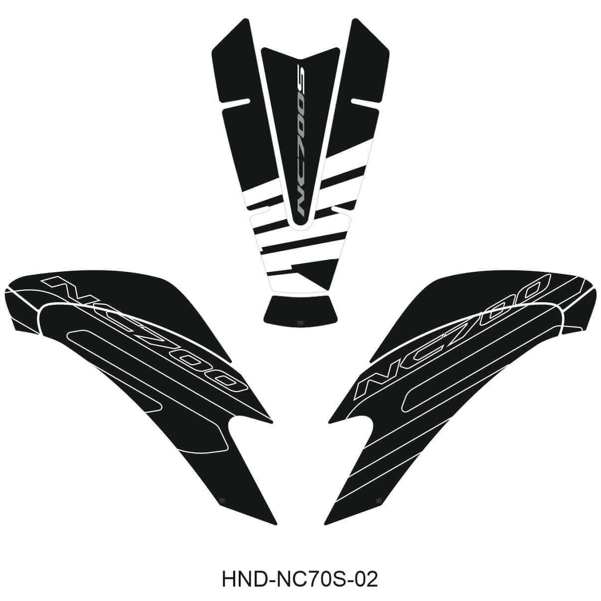 NC700S Tankpad Set 2
