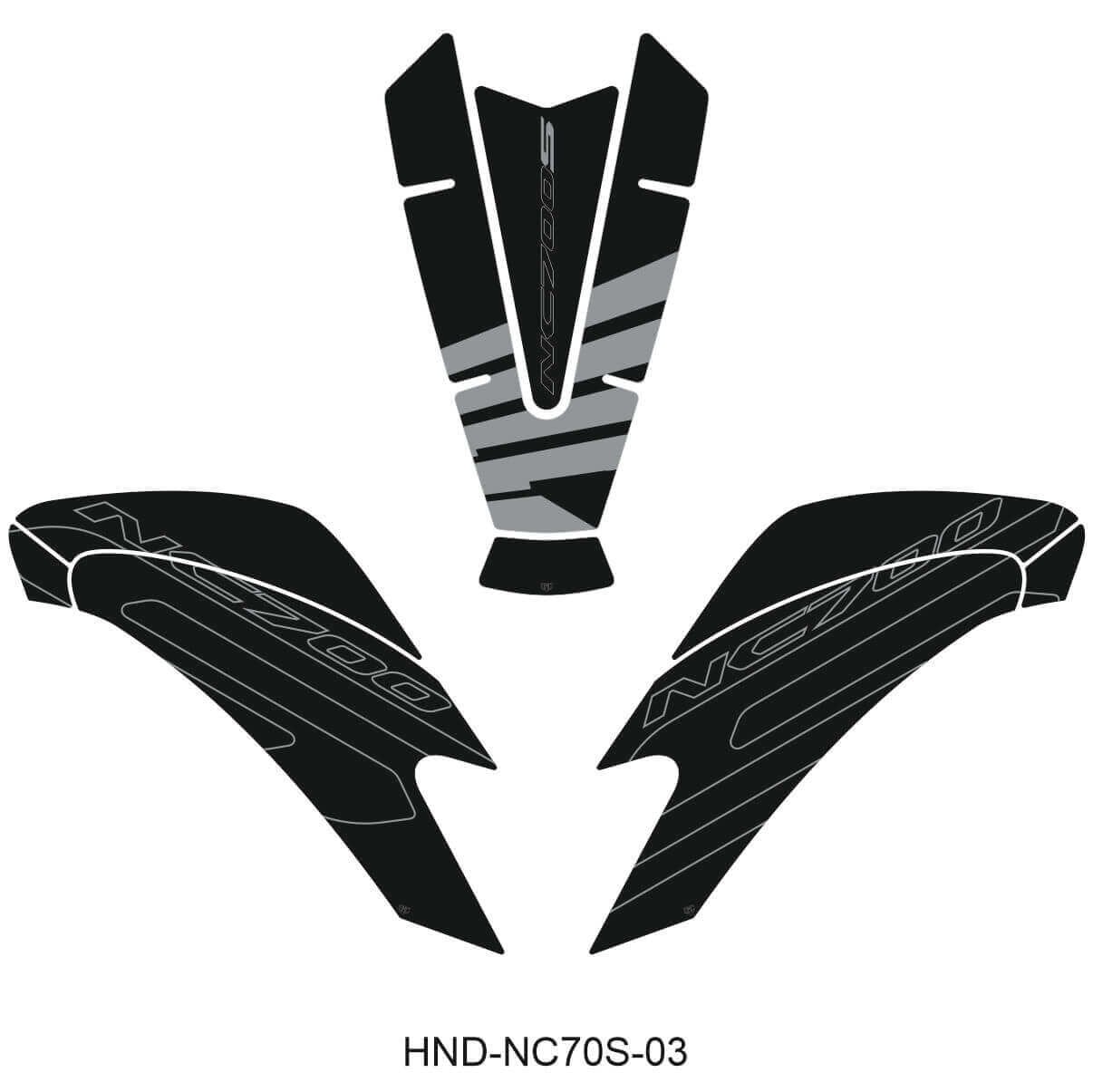 NC700S Tankpad Set 3