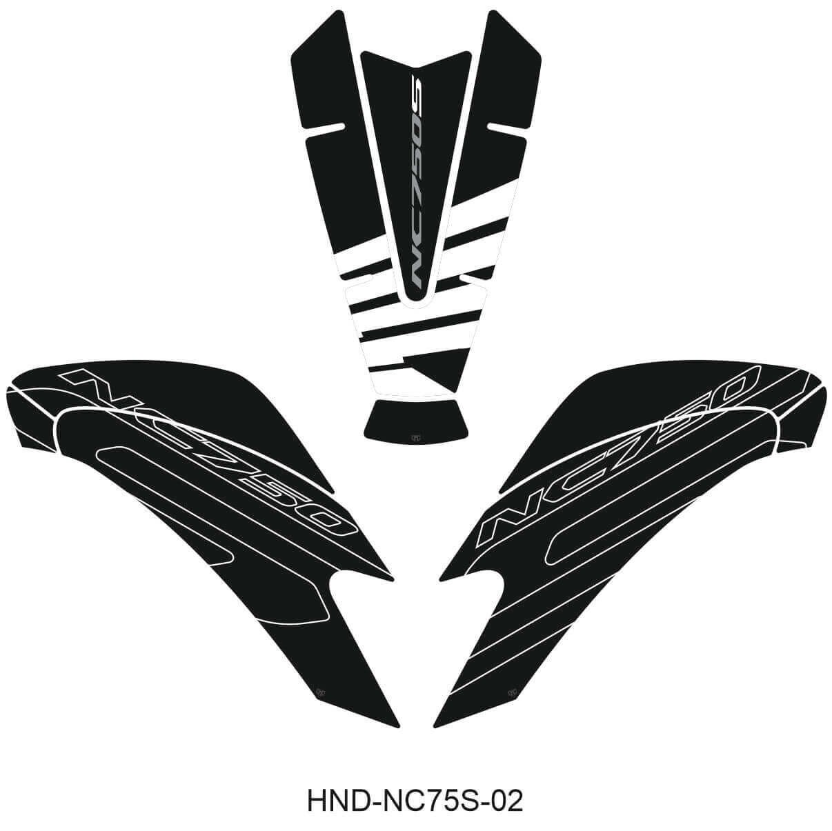 NC 750S Tankpad Set 2