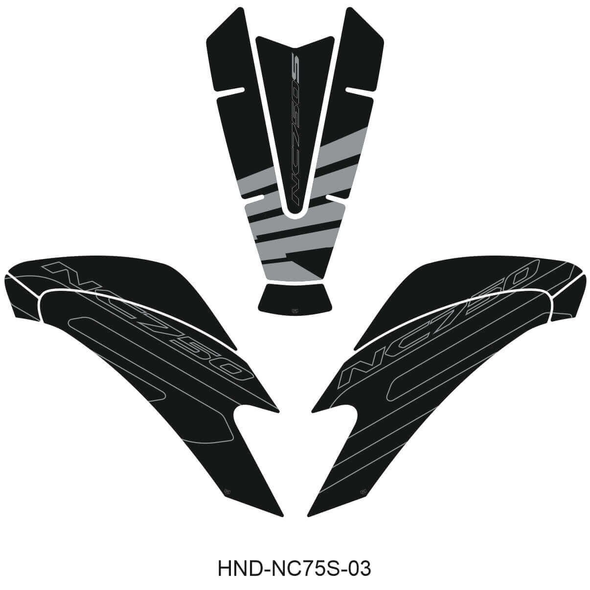 NC 750S Tankpad Set 3