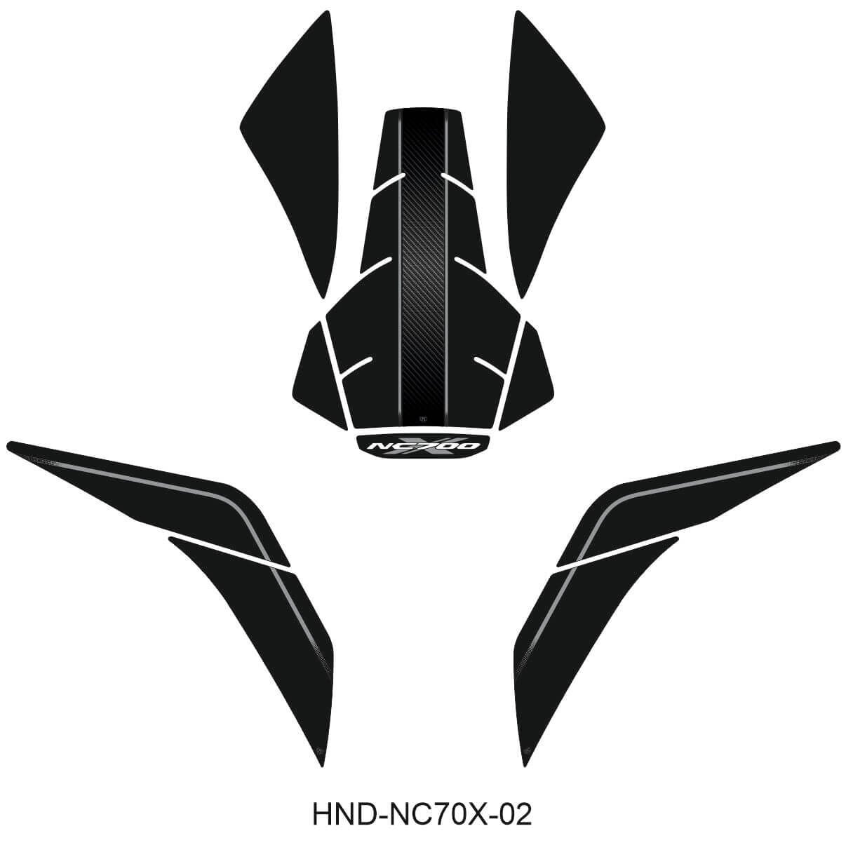 NC700X Tankpad Set 2