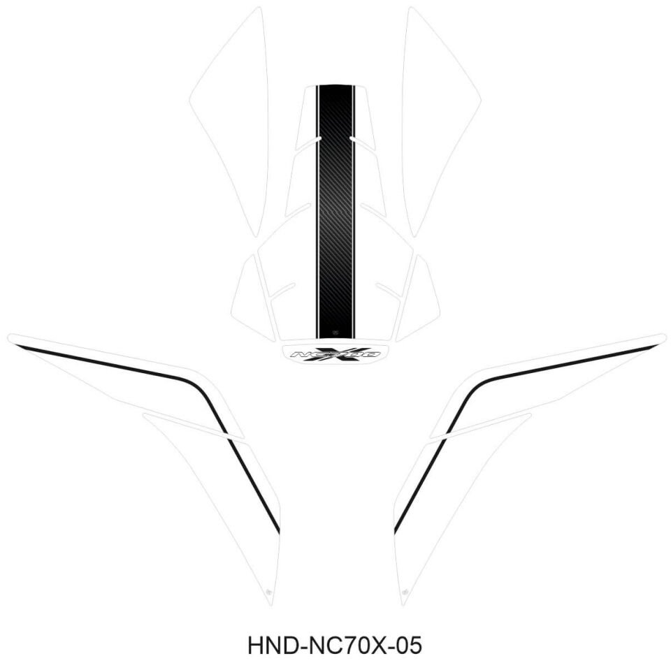 NC700X Tankpad Set 5