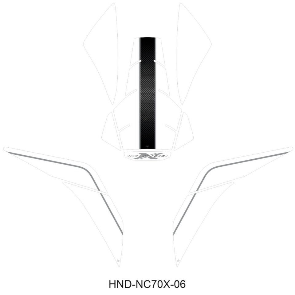 NC700X Tankpad Set 6