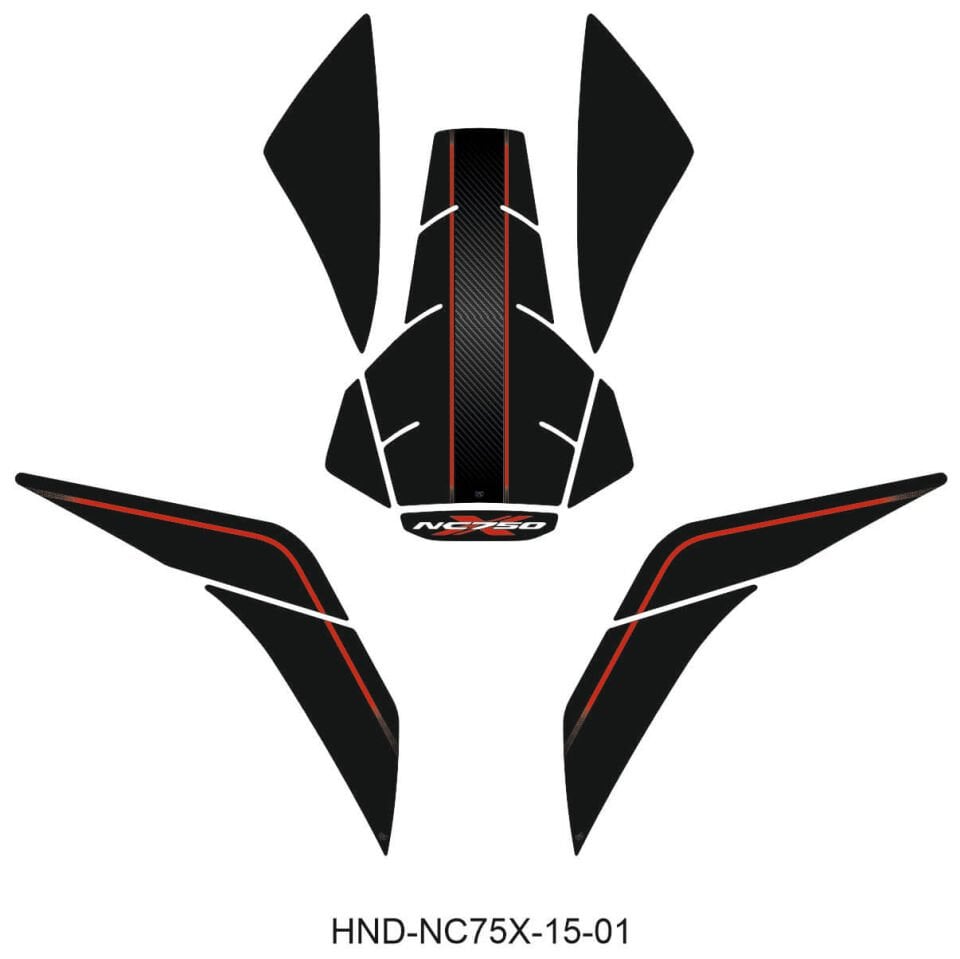 NC750X Tankpad Set (2012-2015) 1