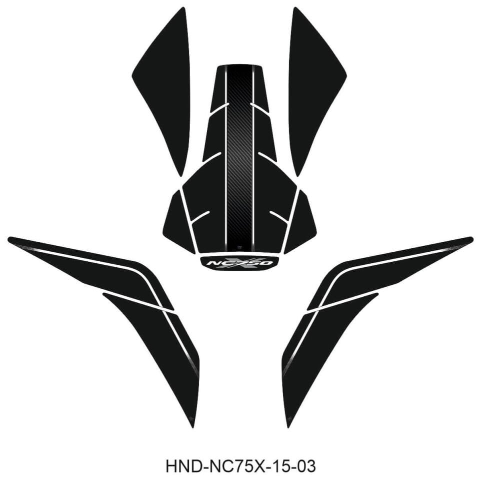 NC750X Tankpad Set (2012-2015) 3