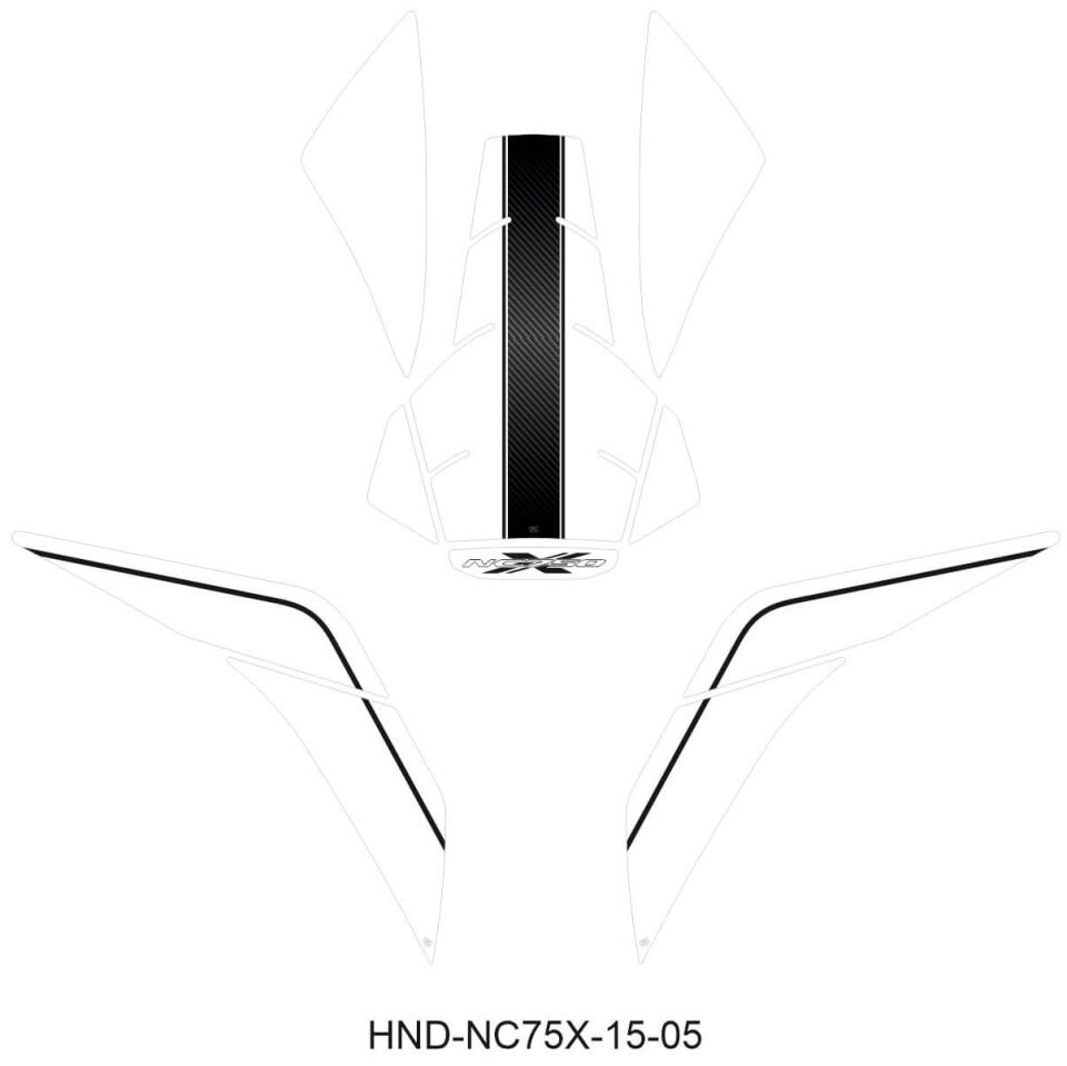 NC750X Tankpad Set (2012-2015) 5