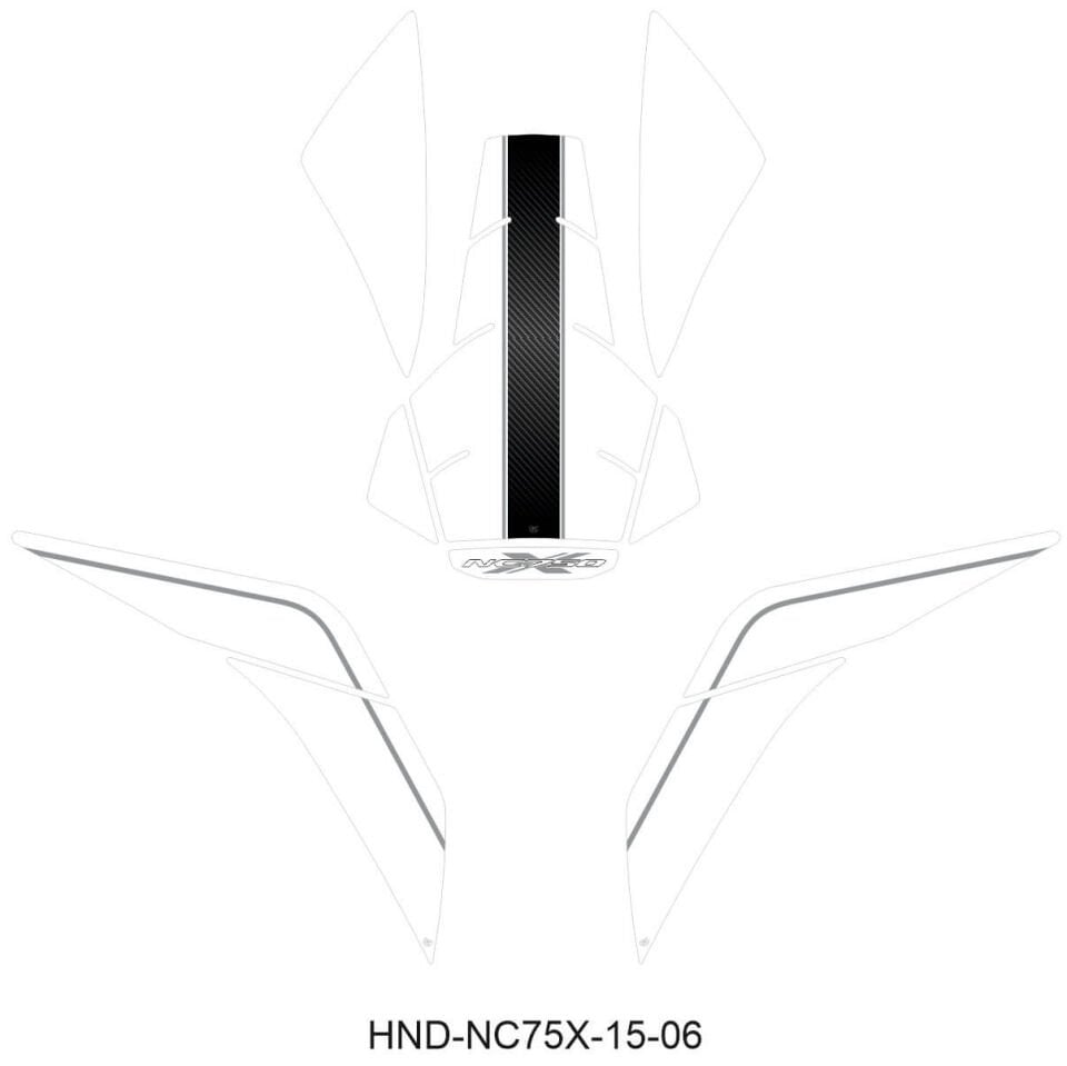 NC750X Tankpad Set (2012-2015) 6