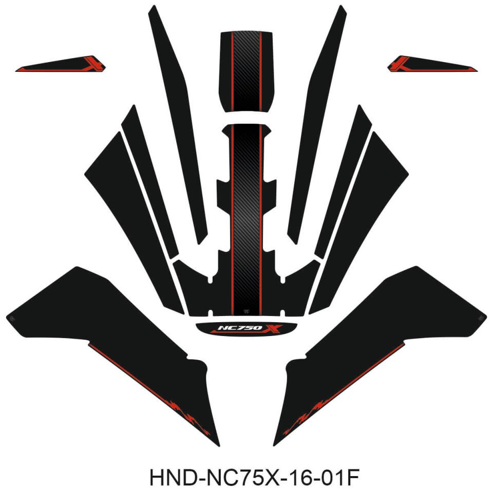 NC750X Tankpad Set (2016-2020) 1