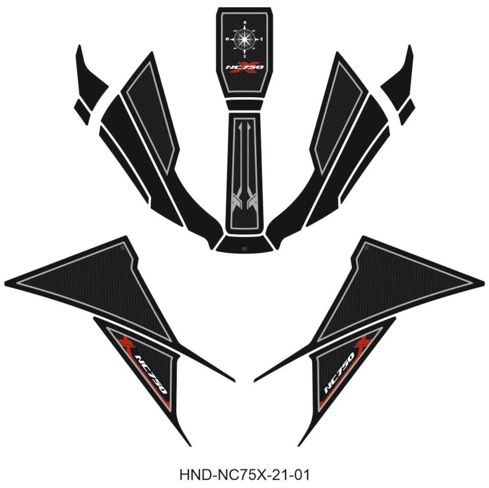 NC750X Tankpad Set (2021-2024)