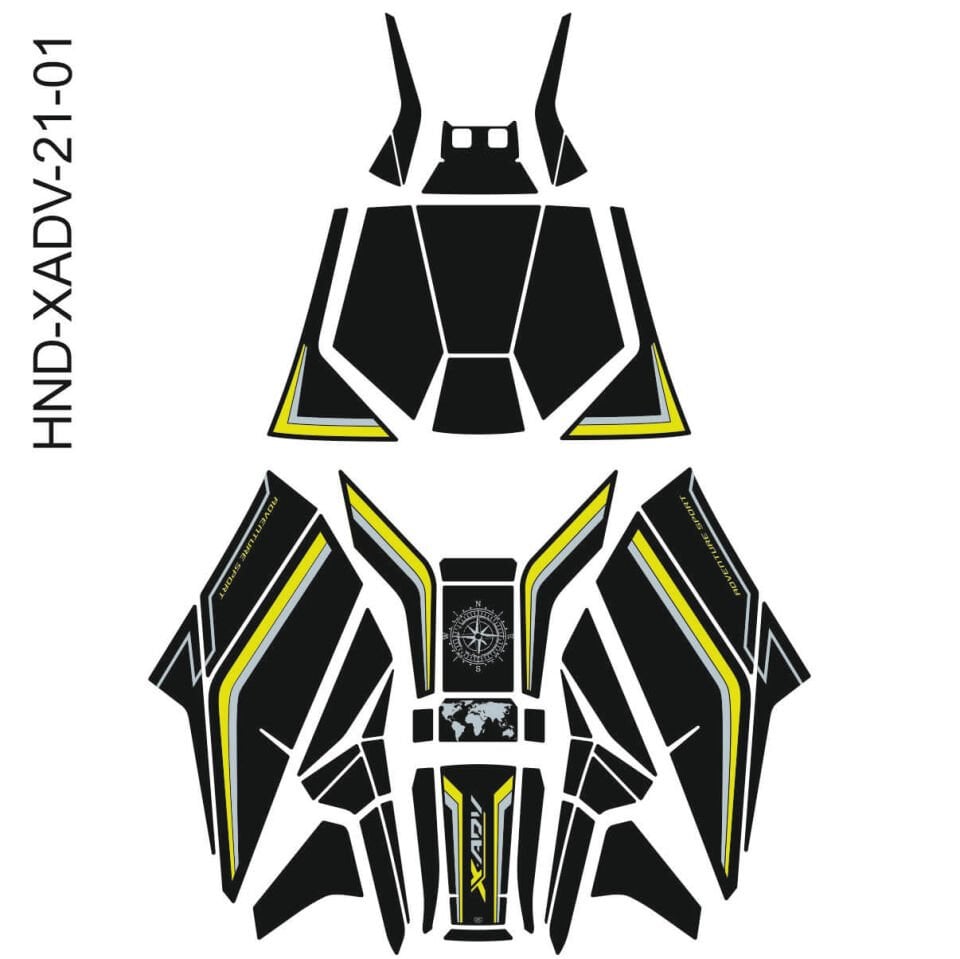 Honda X-ADV 750 Tankpad Full Set (2021-2024)