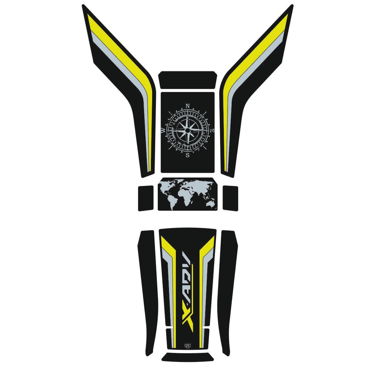 Honda X-ADV 750 Tankpad Full Set (2021-2024) Tankpad