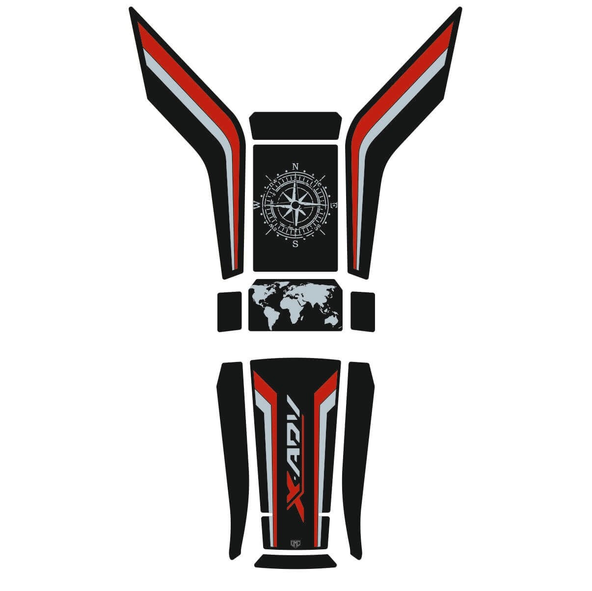 Honda X-ADV 750 Tankpad Full Set (2021-2024) Tankpad