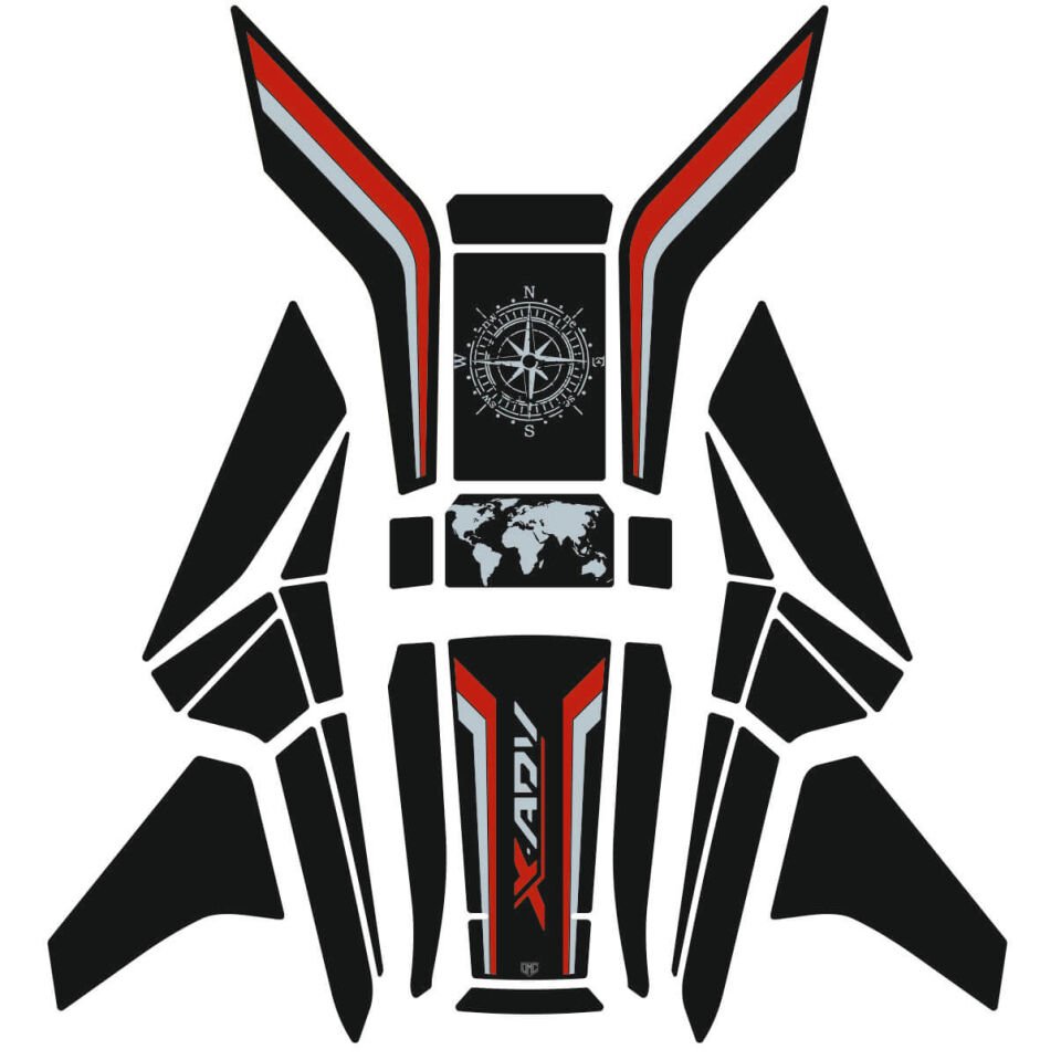 Honda X-ADV 750 Tankpad Full Set (2021-2024) Tankpad+Yan