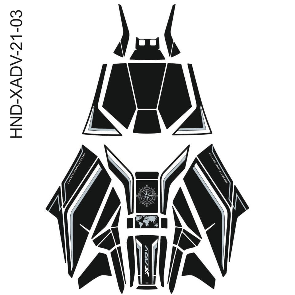 Honda X-ADV 750 Tankpad Full Set (2021-2024)