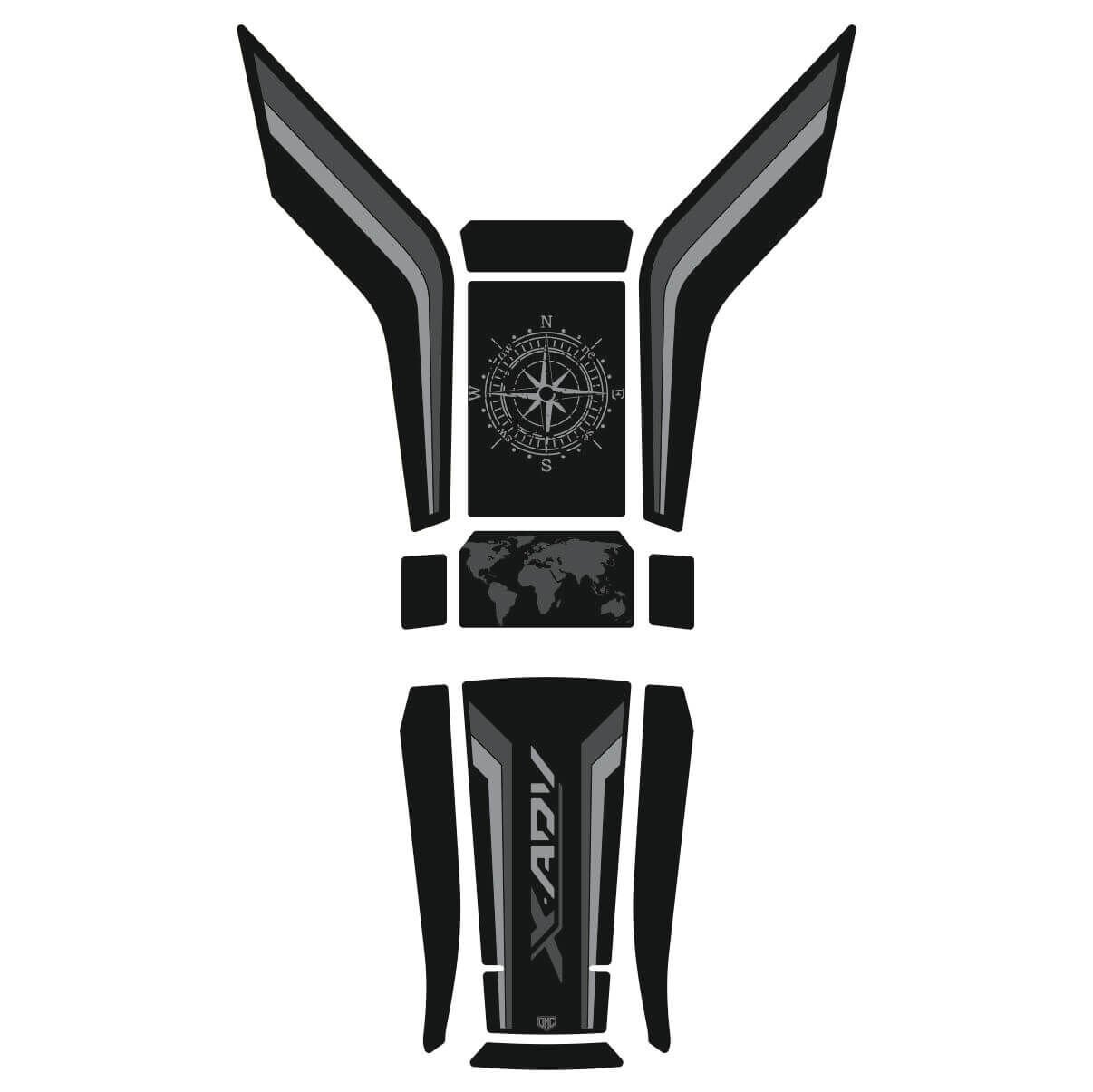 Honda X-ADV 750 Tankpad Full Set (2021-2024) Tankpad
