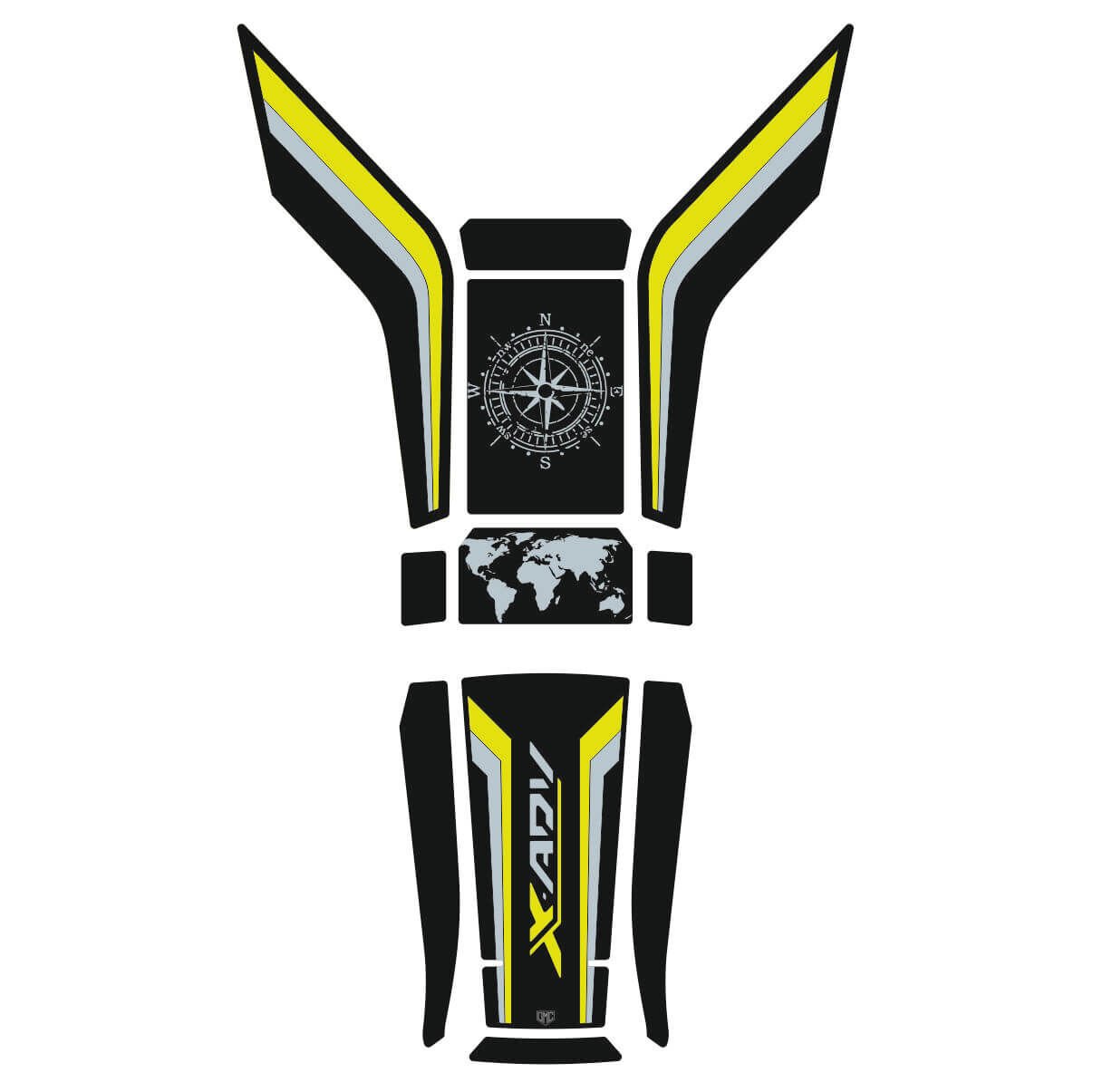 Honda X-ADV 750 Tankpad Full Set (2024+) Tankpad